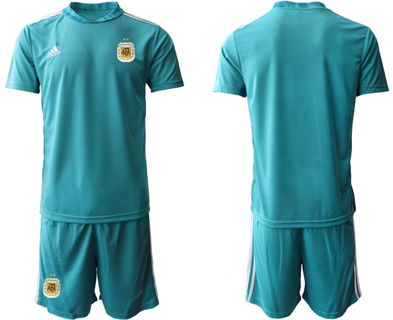 Men 2020-2021 Season National team Argentina goalkeeper blue Soccer Jersey->argentina jersey->Soccer Country Jersey